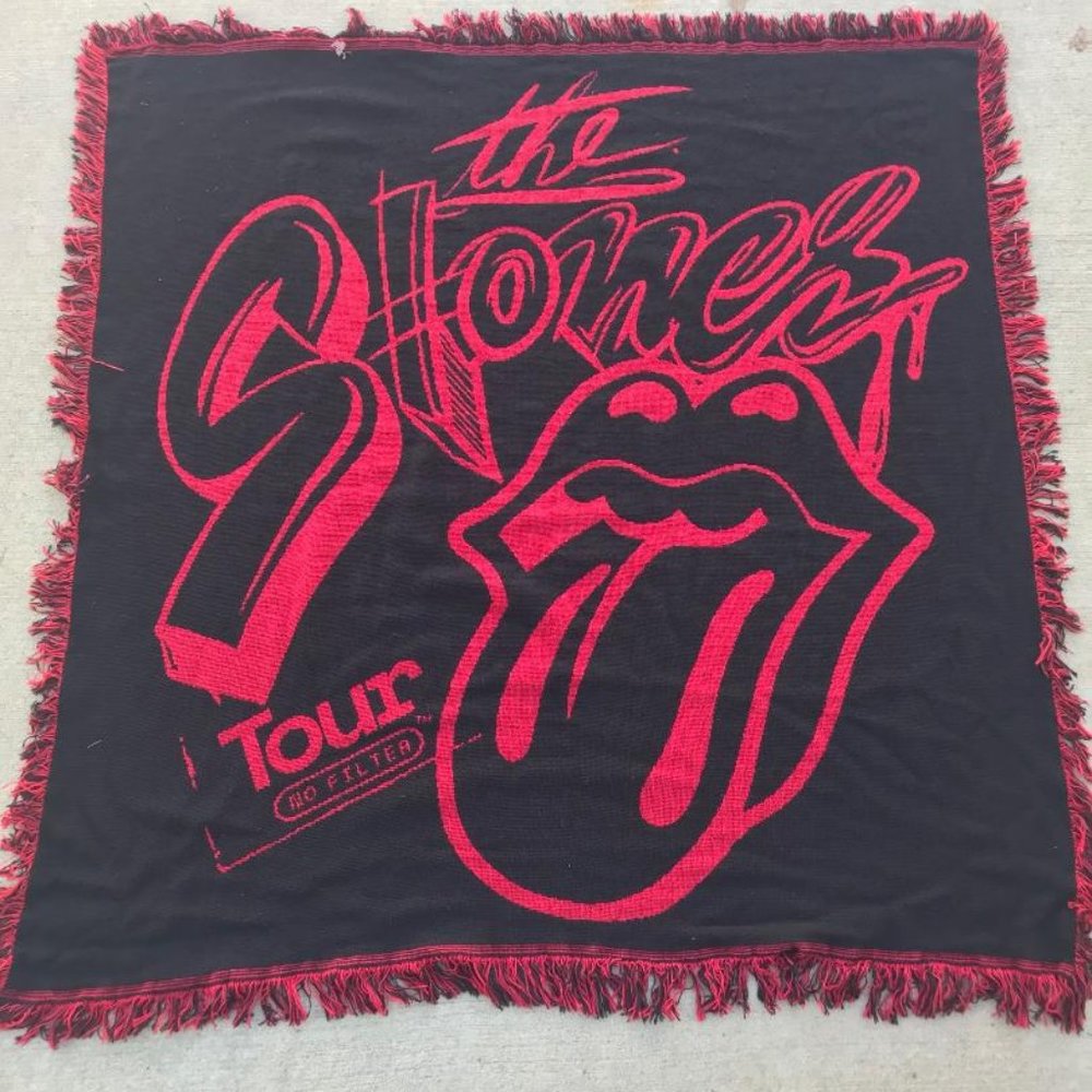 Rolling Stones No Filter Tour VIP Swag Package/ VIP Blanket and VIP laminate